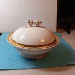 Haviland Limoge France Porcelain Vintage Butter/Soap Dish Cottagecore Country